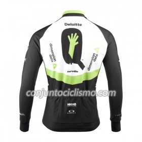 Maillot mangas largas 2017 Dimension Data N001